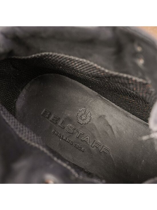 Belstaff England Scramble Boots Mens 9.5 Grey Suede Luxury Vibram Sole main image 5